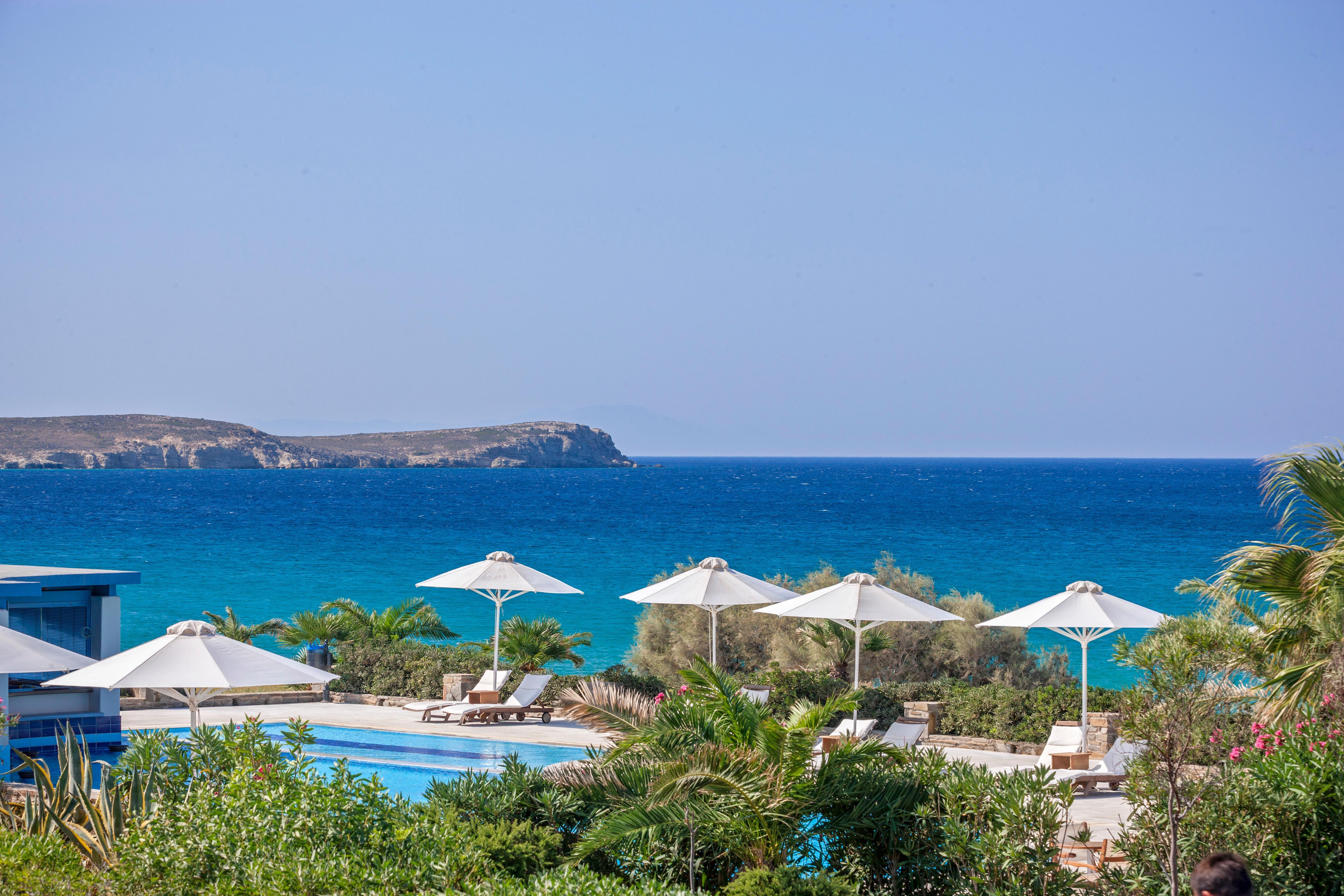 Poseidon Of Paros Hotel & Spa Хриси Акти Екстериор снимка